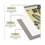 Spiral Sketch Pad #605