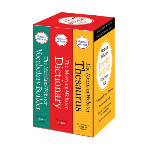 Merriam-Webster 3-Pack Set #DIC100