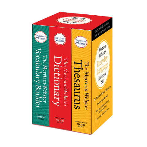 Merriam-Webster 3-Pack Set #DIC100