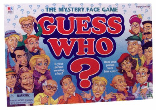 Vintage guess who best sale game