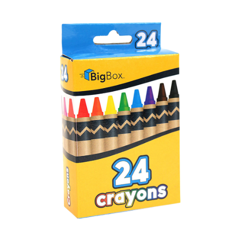 BigBox 24 Crayons #710