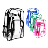 17" Clear Security Backpack #675