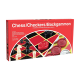 Chess • Checker • Backgammon Set #108A