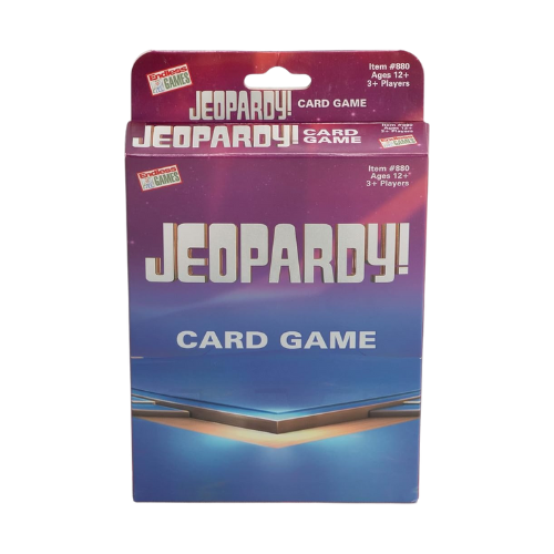 Jeopardy Card Game #301