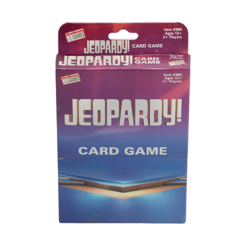 Jeopardy Card Game #301
