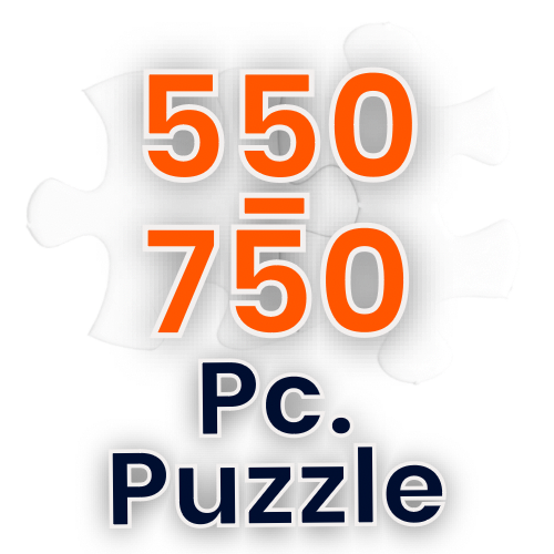 550-750 pc Jigsaw Puzzle #PUZD