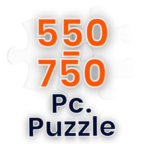 550-750 pc Jigsaw Puzzle #PUZD