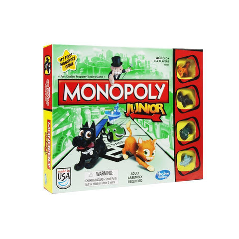 Monopoly Junior #216 Board Game - Davis Distributors Inc