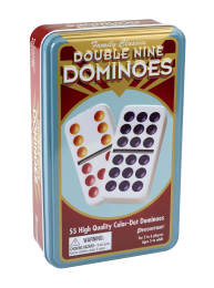 Deluxe Double 9 Dominoes #110 Dominoes - Davis Distributors Inc