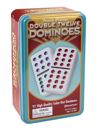 Deluxe Double 12 Dominoes #130 Dominoes - Davis Distributors Inc