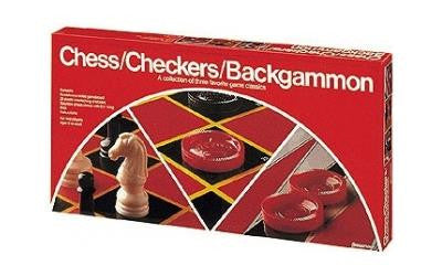 Chess • Checker • Backgammon Set #108A Board Game - Davis Distributors Inc