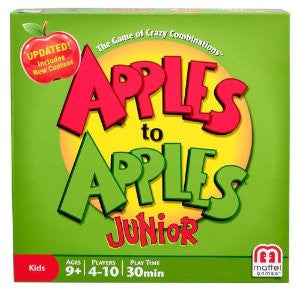 Apples to Apples Junior #APPLESJR Card Game - Davis Distributors Inc