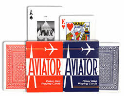 Playing Cards- Aviator Card Game - Davis Distributors Inc