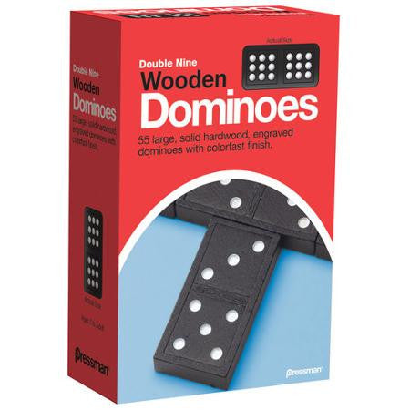 Double 9 Wooden Dominoes #131 Dominoes - Davis Distributors Inc