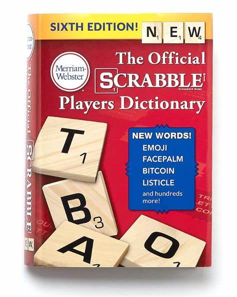 Scrabble Dictionary 6th Edition #2256