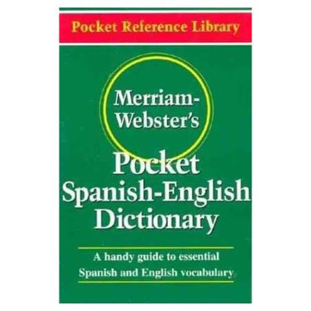 Merriam Webster's Spanish/English Dictionary #DIC4 Reference - Davis Distributors Inc